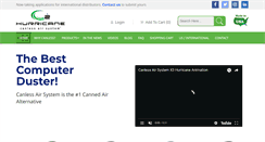 Desktop Screenshot of canlessair.com